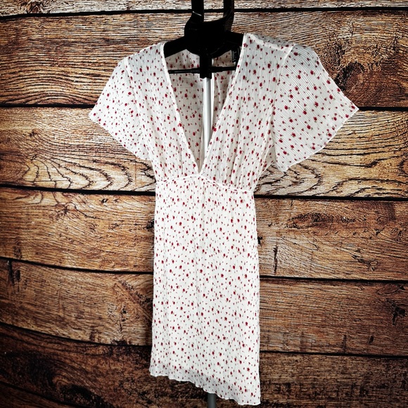 Forever 21 White Floral Mini Dress - Picture 3 of 8